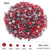 Glitter Mix Size Rhinestones Shiny Crystals Strass Glue Stones Beads Crystals Fabric Crafts Gems Hotfix Rhinestones for Clothes