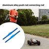 2pcs Aluminum Turnbuckle Shaft 3x42mm Lightweight And Durable For Remote Control Model Cars