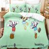 Cartoon Cuphead Show Комплект постельного белья для мальчиков и девочек Twin Queen Size Пододеяльник Наволочка Кровать для детей и взрослых Мода Домашний текстиль Текстиль