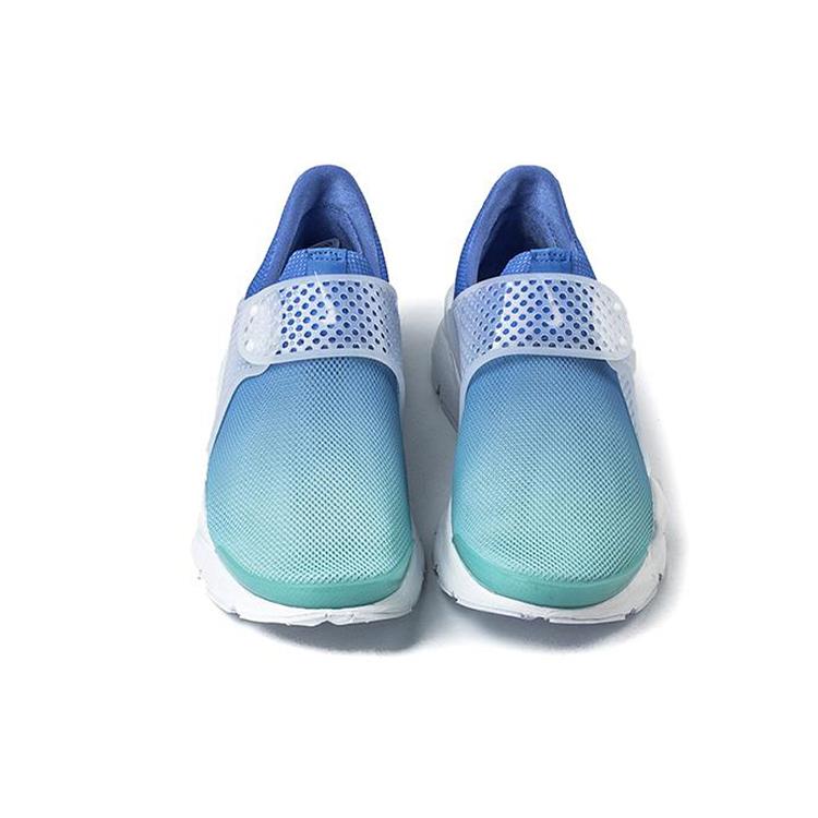 Nike Sock Dart Амортизация Дышащие Низкие Детская Обувь для Lifestyle Градиентный Синий Подростки 896446-400