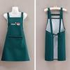 Household Kitchen Apron Household Abrasion Resistant Waterproof Antifouling Barista Apron Restaurant Uniform Coffee House