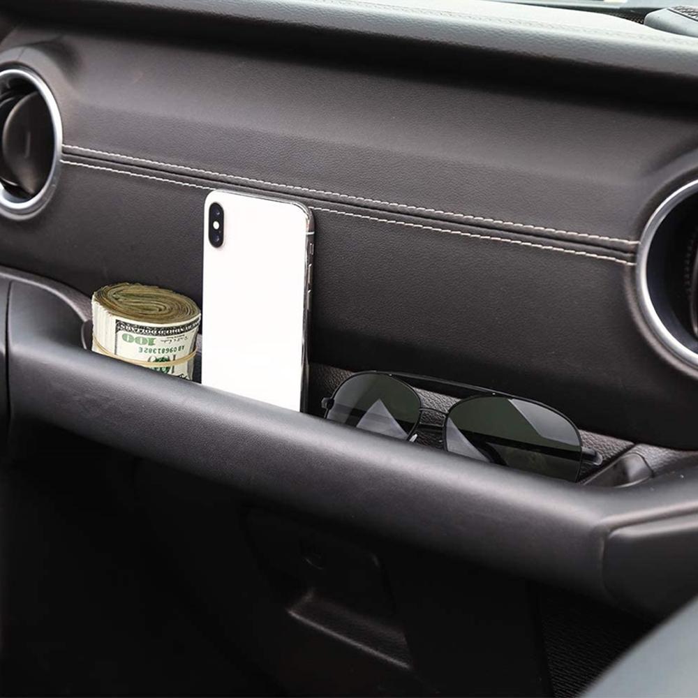 Поручень для пассажира, ящик для хранения, карманный органайзер, лоток для Jeep Wrangler JL 2018-2023, укладка, уборка салона автомобиля