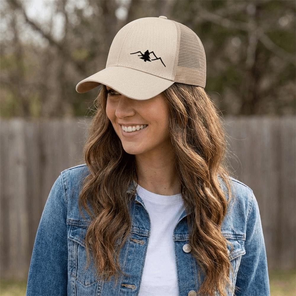 Breathable Mesh Duckbill Cap Wide Brim Snapback Hat Vintage Quick-Drying Baseball Cap Hip Hop