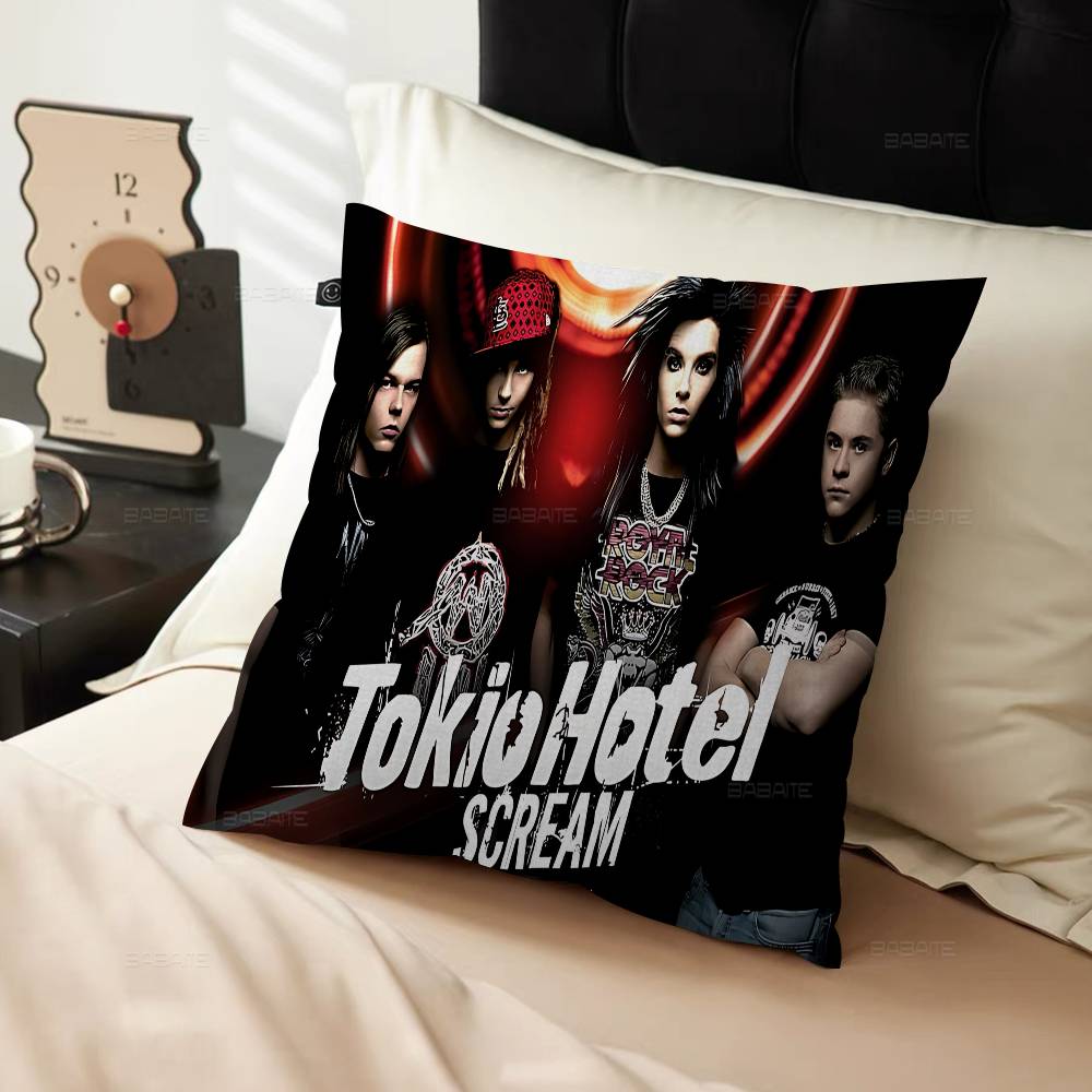 Металл Рок-группа T-Tokio H-Hotel Наволочка Декор Подушки Чехол для Подушки Печатный Чехол для Подушки На Диван