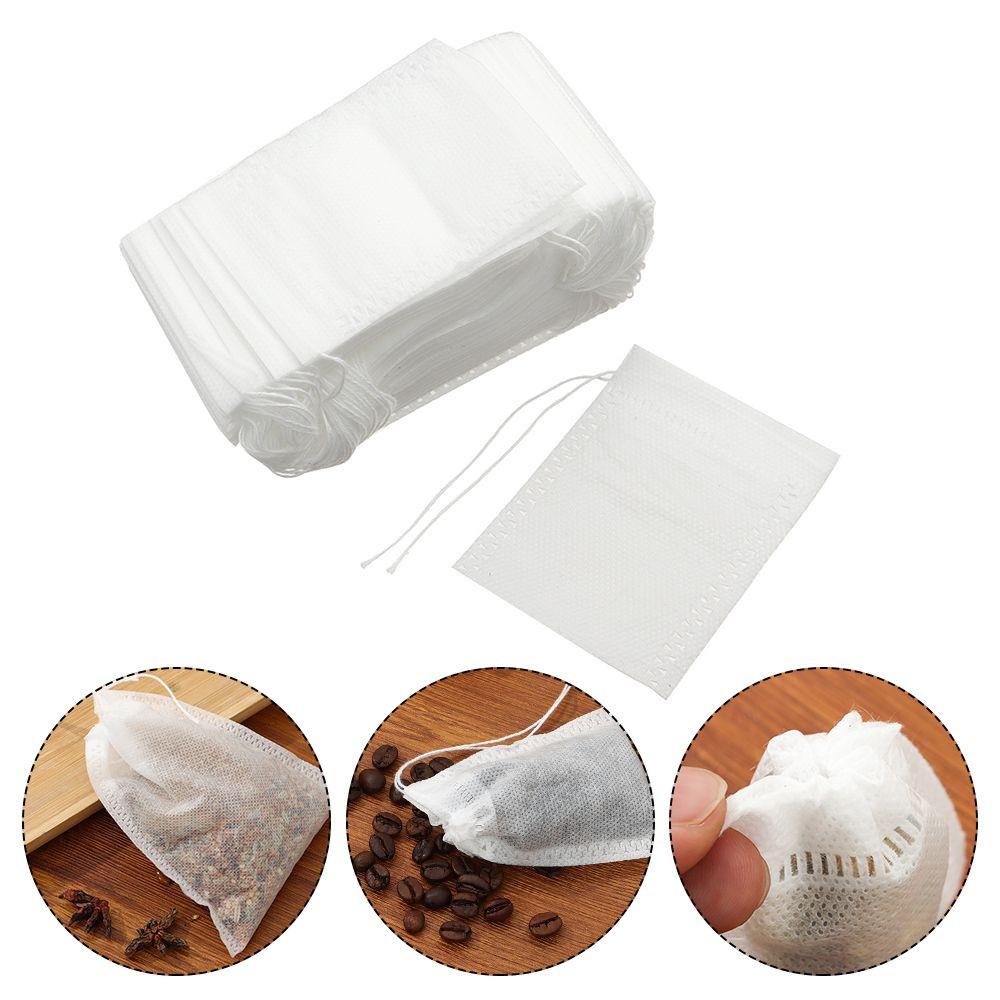 Natural Empty with Drawstring Tea Infuser Sachets Disposable Tea Bag Tea Filter Bags for Loose Leaf