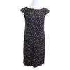 CHANEL [Excellent Condition] P44329V32715 CC Logos All-Over Print 100% Silk Sleeveless Top dress 38 blackUsed