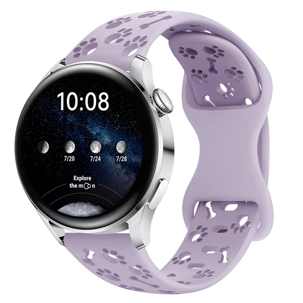 Гравированный ремешок для часов, мягкий дышащий спортивный ремешок 18/20/22 мм, совместимый с Amazfit Huawei Samsung oppo xiaomi