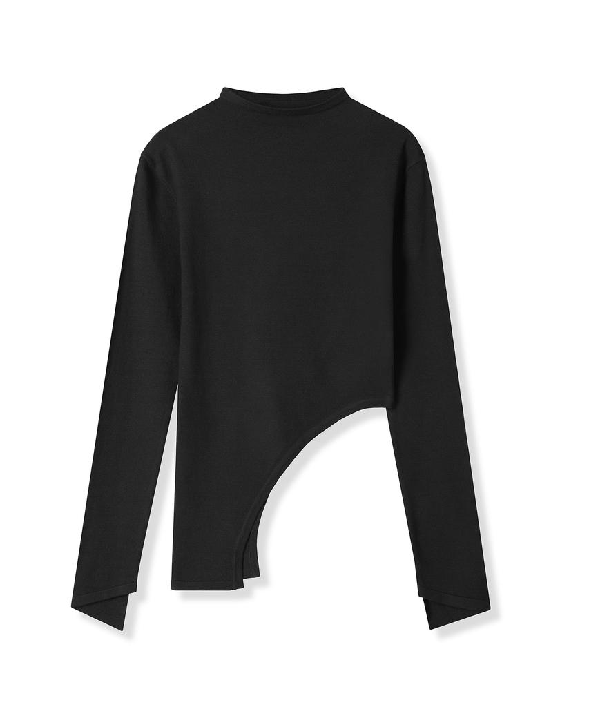 AVANDRESS Round Slit Turtle Knit - 3Col