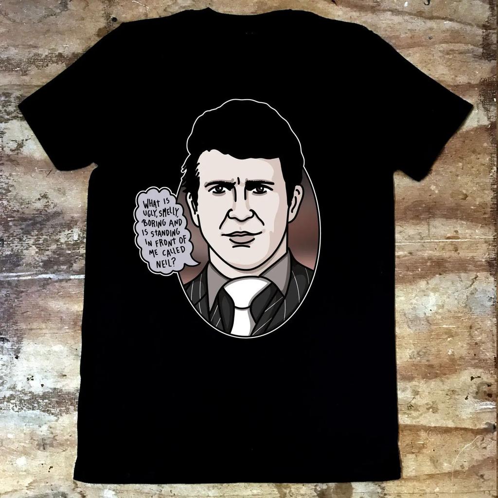 Young Ones Mike What Is Standing In Front Of Me T Shirt Vintage Homme Slightly Fashion Stretched Versatile Comfortable