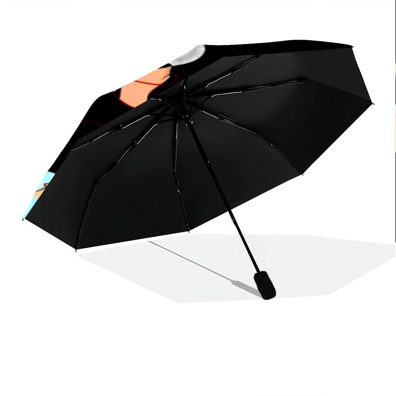 Voices Harmony: Collective Melody Folding umbrella Suitable for all seasons 8 paraphenoid bones outdoor light Three folds