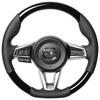 REAL Steering Wheel Roadster Gun Grip Piano Black [Mazda (ND)] MZC-PBW-BK