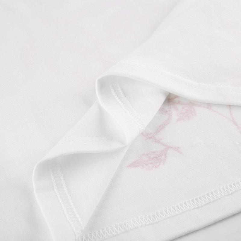 Винтажная сказка, гранж, принт бабочки, короткий рукав с круглым вырезом, приталенный укороченный топ, футболка в стиле Харадзюку в стиле панк