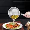 Diversion Port Stainless Steel Frying Egg Pan Silver Breakfast Cooking Pot  Complementary Food