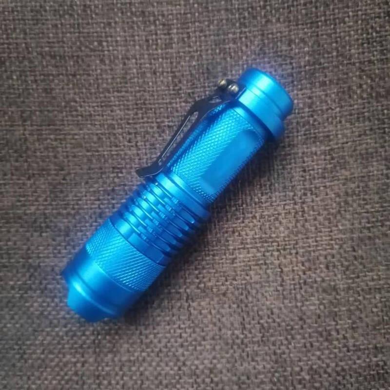 Мини-фонарик LED с зумом, перезаряжаемый
