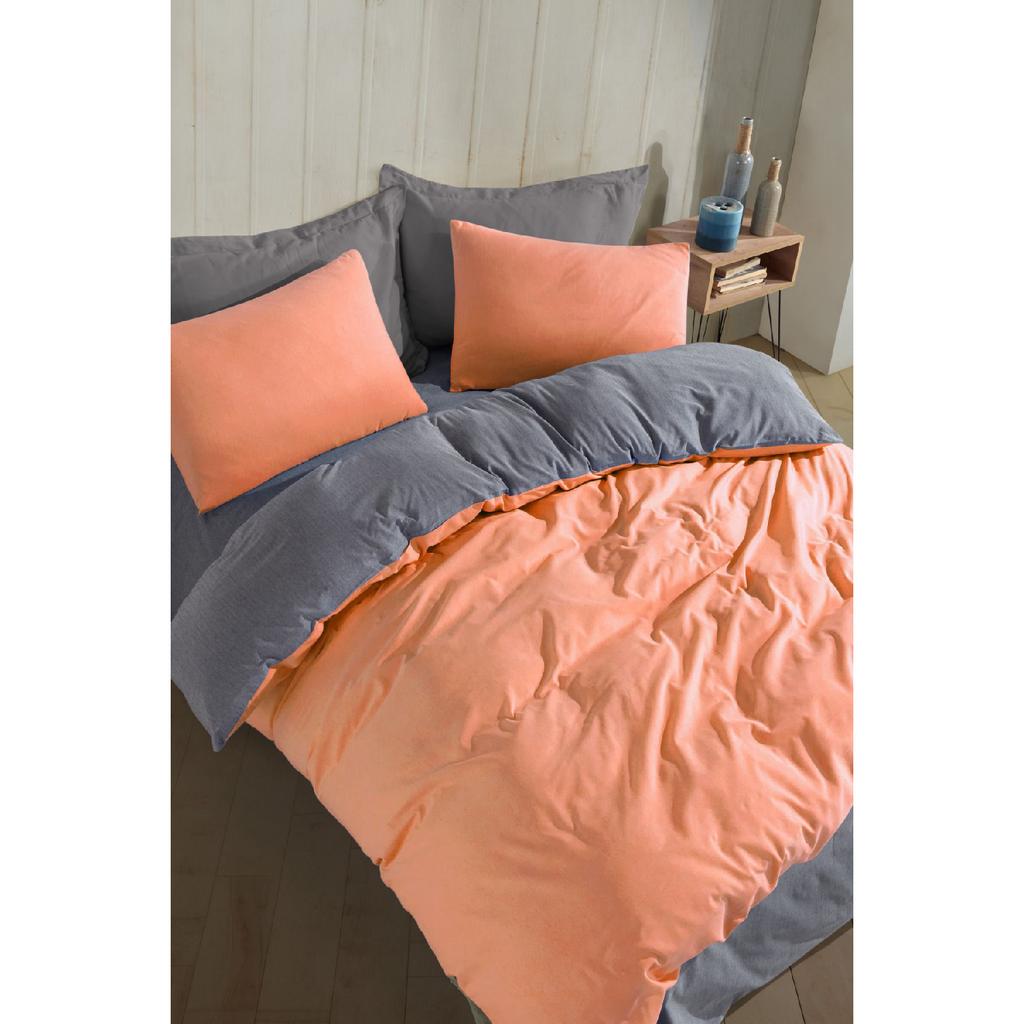 Двойной комплект пододеяльников с цветочным принтом, легко гладится