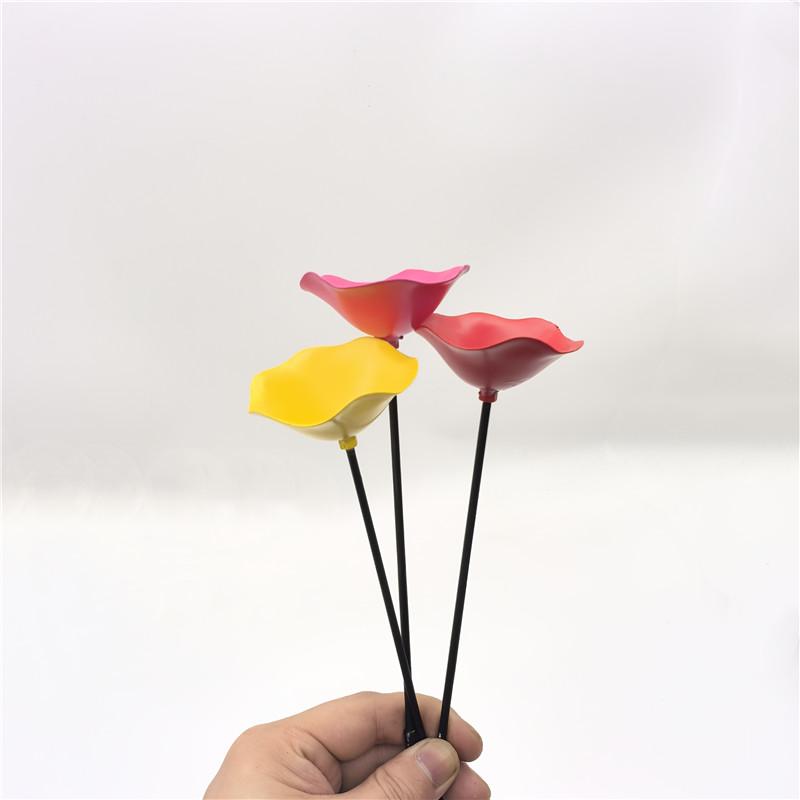 Мини-колышки для цветов мака, чашки для пчел