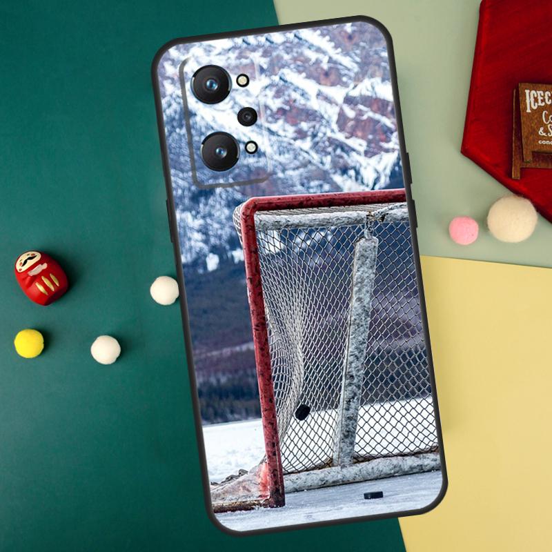Ice Hockey Rink Sport For Realme C75 C61 C67 C63 C71 C55 C51 C65 C53 GT6 GT7 15 Pro 10 11 12 13 14 Pro Plus Case