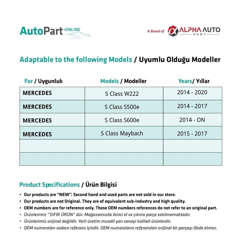 Ремкомплект люка на крыше Mercedes S Class W222, S500e,S600e, Maybach