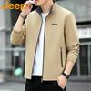 Jeep Men's Spring Autumn Retro Casual Jacket