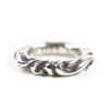 Excellent CHROME HEARTS Ring Scroll banding Silver 925 mens Used