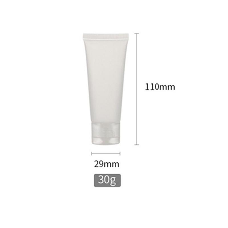Empty Portable Tubes Squeeze Cosmetic Containers Cream Plastic Bottles