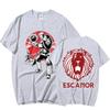 Japanese Anime The Seven Deadly Sins Escanor T Shirt Lion Graphic Print T-shirt Summer Fashion Casual Cotton Oversized T Shirts