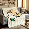 Character A-Avatar D-Duck Throw High-Density Short Plush Blanket Soft Skin-Friendly for Sofa Nap Air-Conditioned Room