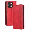Flip Cover For OPPO A6 / OPPO A6S Leather Case [Flip Vintage Leather] Shockproof Durable Retro Phone Case
