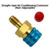 R1234YF Adapter Set High and Low Pressure Quick Connect Coupler Air Conditioner Repair Tool Suitable for Technicians