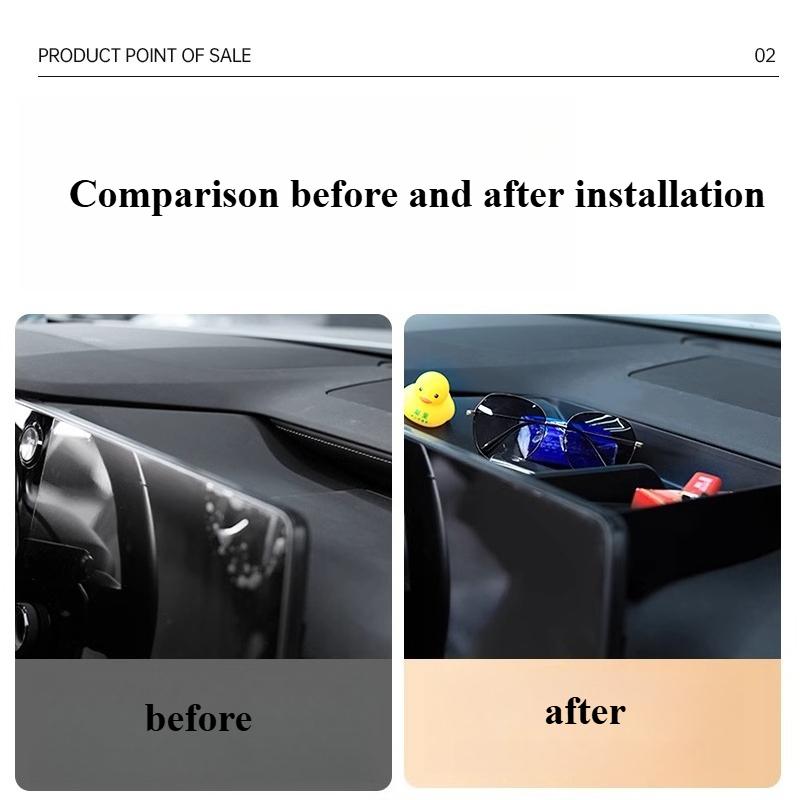 For Lexus RX -2025 Central Control Storage Box Dashboard Storage Car Supplies Suitable Car Accessories Modification Tools