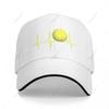 Multifunction Tennis Heartbeat Tennis For Players  Coaches Sandwich Baseball Cap Unisex Sports Casual Caps Golf Hat Fishing