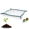 Repotting Mat Potting Planting Mat Reusable Portable Waterproof Transparent Mesh Flower Cushion for