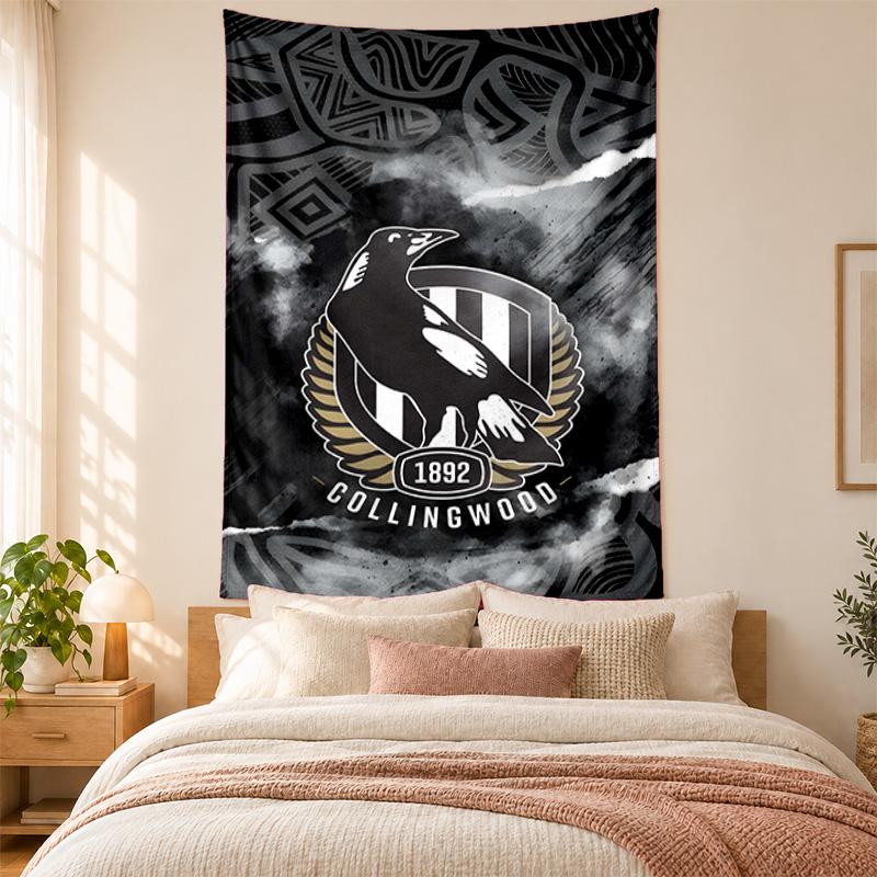Collingwood Football Club Tapestry highquality for decorating living room bedroom dorm walls ideal as bedroom wallart orholiday gift
