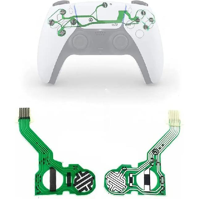 Для PlayStation 4 JDM-030 JDM-040 JDM-055 Гибкий шлейф с токопроводящей пленкой для джойстика PS4 Печатная плата для ремонта джойстика PS5