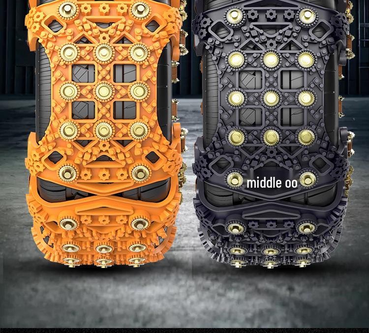 Универсальные автомобильные аварийные противоскользящие цепи для седанов и внедорожников - Безопасность на снежной дороге