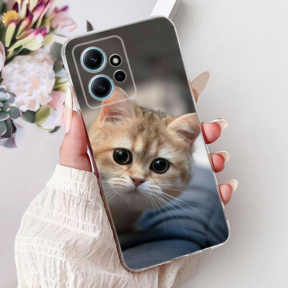 Чехол для Xiaomi Redmi Note 12 4G Красивые Цветы Расписная Крышка Мягкий Тонкий Чехол для Телефона Для Redmi Note 12 Pro Plus Note12 5G Корпус