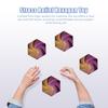 3D Printed Fractal Fidget Hexagon Stress Anxiety Relief Desk Spinning Toy Kids Adults