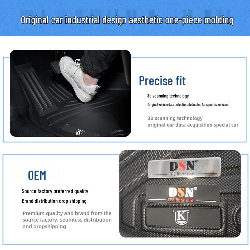 Leapmotor B01 Car Floor Mats 2025: TPE, Eco-Friendly & Odorless