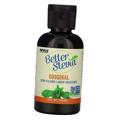 Стевия, подсластитель, не содержащий калорий, Better Stevia Liquid, 59мл Без вкуса (05128003)