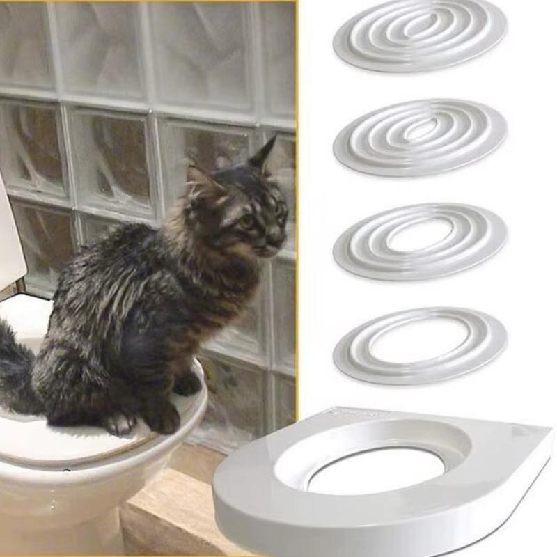Кошачий туалет многоразовый лоток для приучения питомцев к туалету кошек принадлежности поднос для дома профессиональный набор туалеты для котят кошачья система обучающий туалет