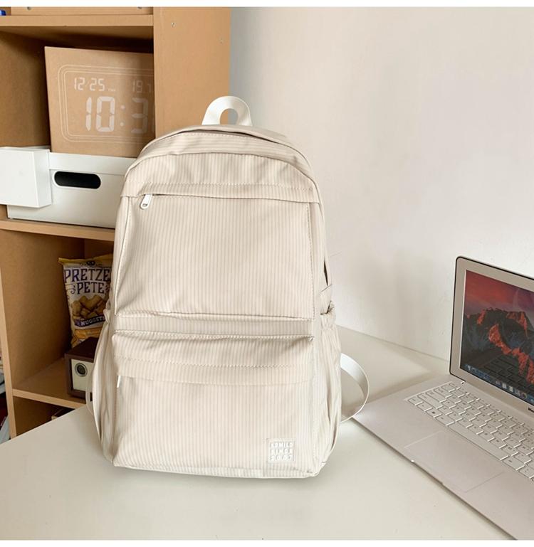 Женская однотонная школьная сумка, рюкзак для школьников младших классов, большой вместительный компьютерный рюкзак