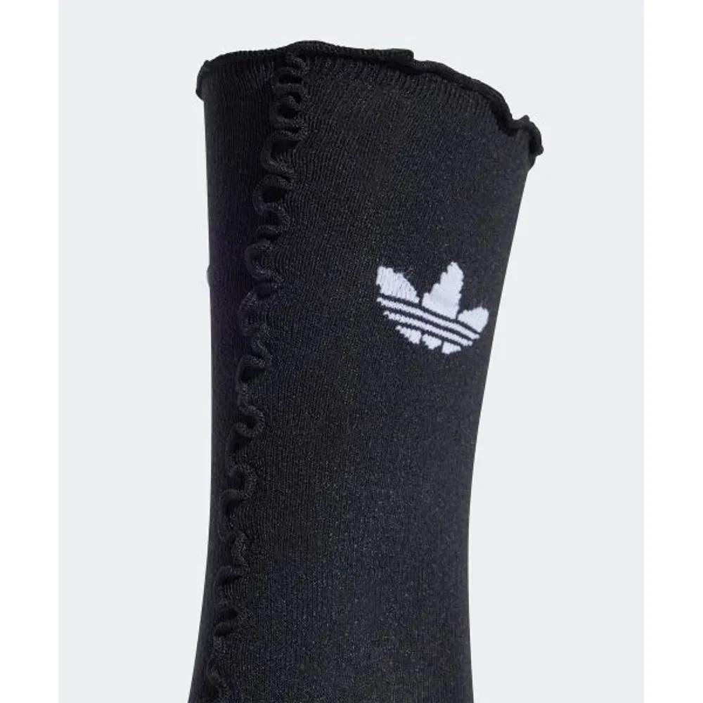 adidas Носки с рюшами 2 пары - Белые:Черный JD5623 4993323