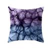 Set of 2 Purple Throw Pillow Covers Modern Abstract Black Bold Decorative Pillow Cases Home Decor Square 18x18 Inches Pillowcases