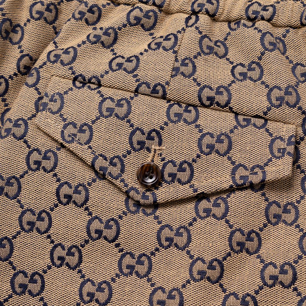 Gucci FW22 Повседневные брюки мужские коричневые 698725-Z8A1M-9078