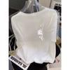 2026 Summer New Pure Cotton Cat Print Short Sleeve Women's Casual Versatile T-Shirt