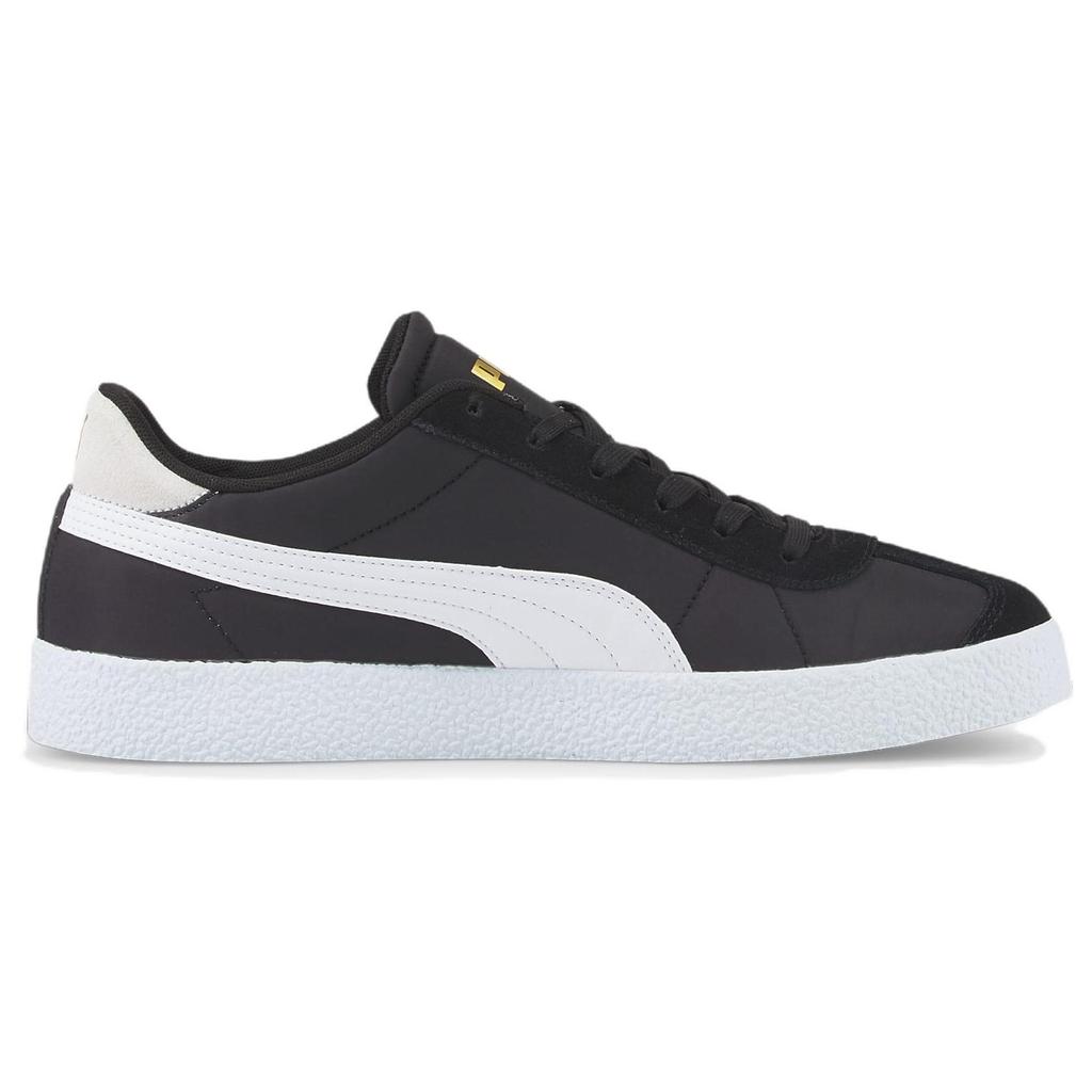 Puma Клубные Нейлоновые Удобные Универсальные Низкие Кроссовки Унисекс Кроссовки Черный Белый 384822-04