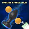 APP with Flashing Light Vibrating Anal Plug Jumping Egg Sex Toy Adult Products