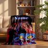 rumi Custom Flannel Blankets Soft Warm Cozy Throws for Home Decor Holiday Gifts