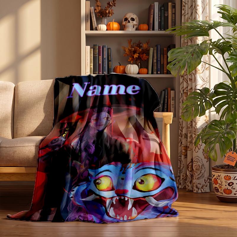 rumi Custom Flannel Blankets Soft Warm Cozy Throws for Home Decor Holiday Gifts