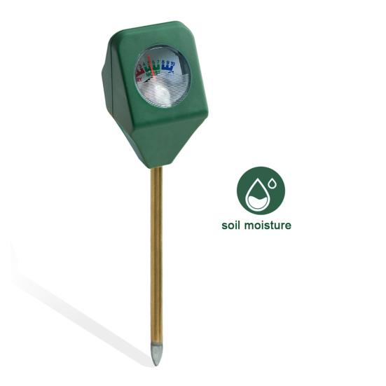Soil Meter Long Probe Clear Scale No Battery Required Quick Sensing One-Handed Control Dry/Moist/Wet Parts Soil Water Tester Home